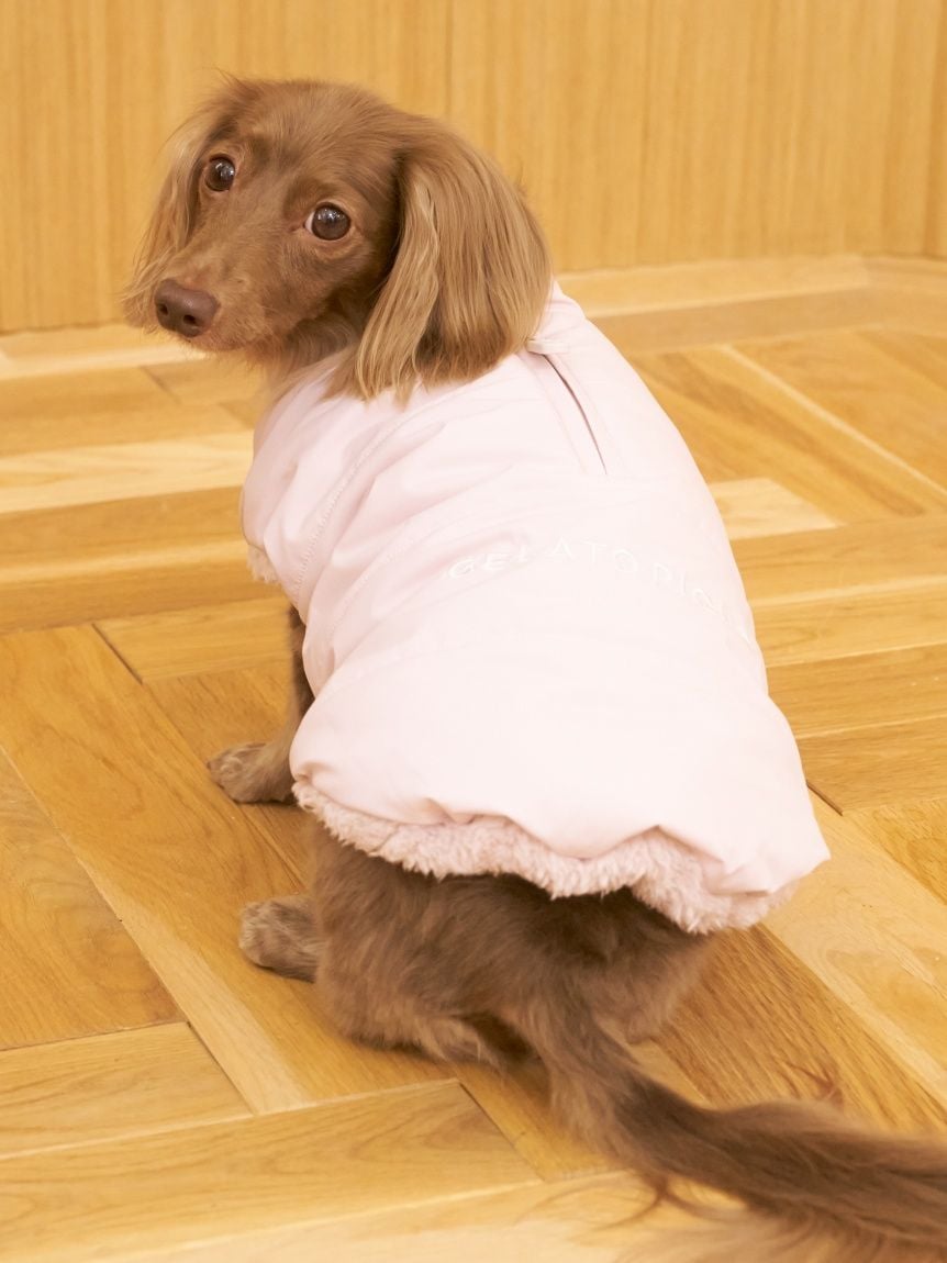 gelato pique（ジェラートピケ）【CAT&DOG】【販路限定商品】中綿ベスト｜全3色