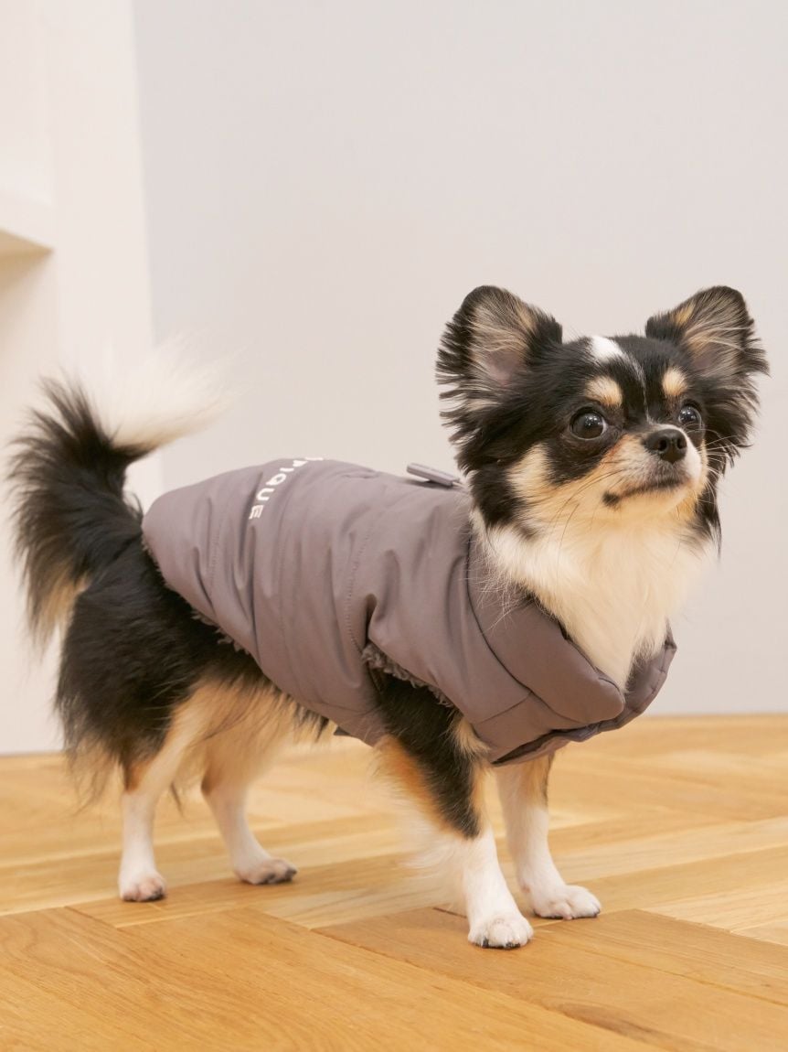 gelato pique（ジェラートピケ）【CAT&DOG】【販路限定商品】中綿ベスト｜全3色