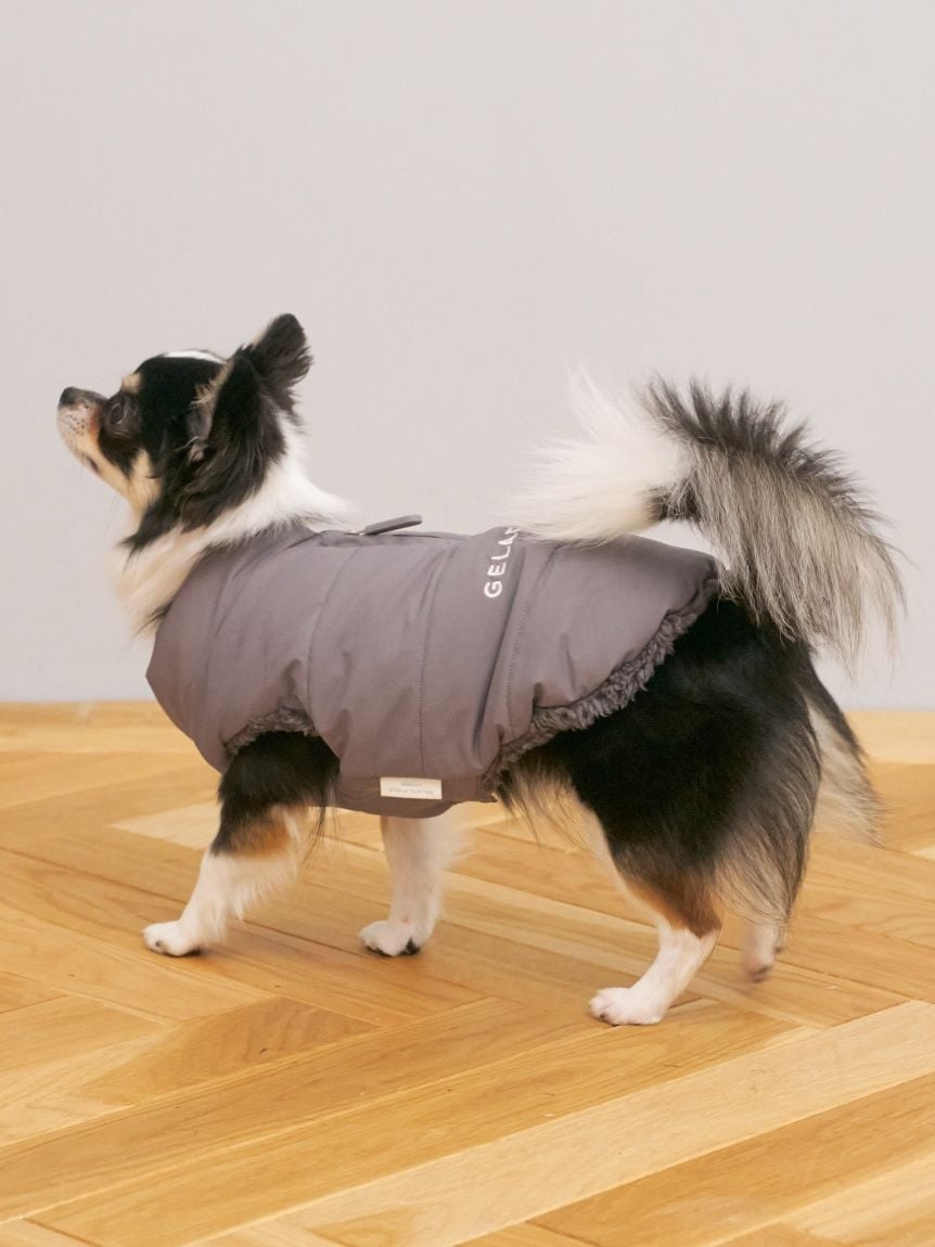 gelato pique（ジェラートピケ）【CAT&DOG】【販路限定商品】中綿ベスト｜全3色