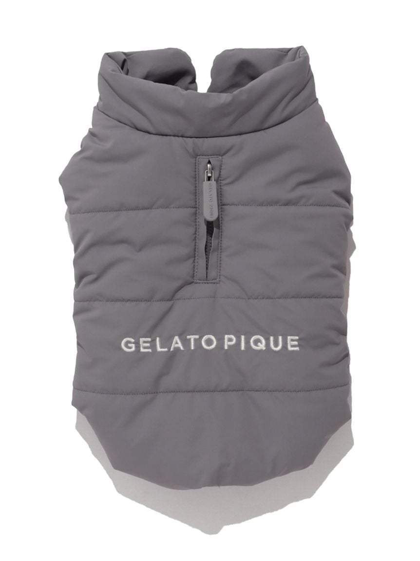 gelato pique（ジェラートピケ）【CAT&DOG】【販路限定商品】中綿ベスト｜全3色