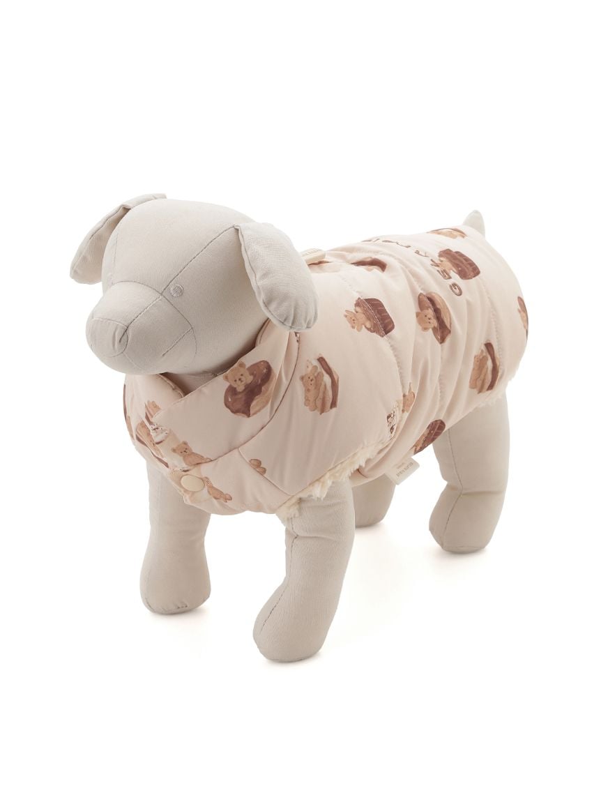 gelato pique（ジェラートピケ）【CAT&DOG】【販路限定商品】中綿ベスト｜全3色