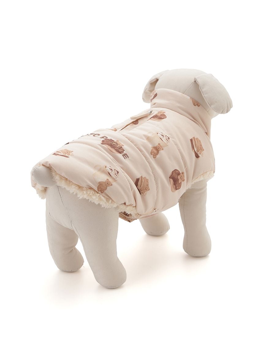 gelato pique（ジェラートピケ）【CAT&DOG】【販路限定商品】中綿ベスト｜全3色