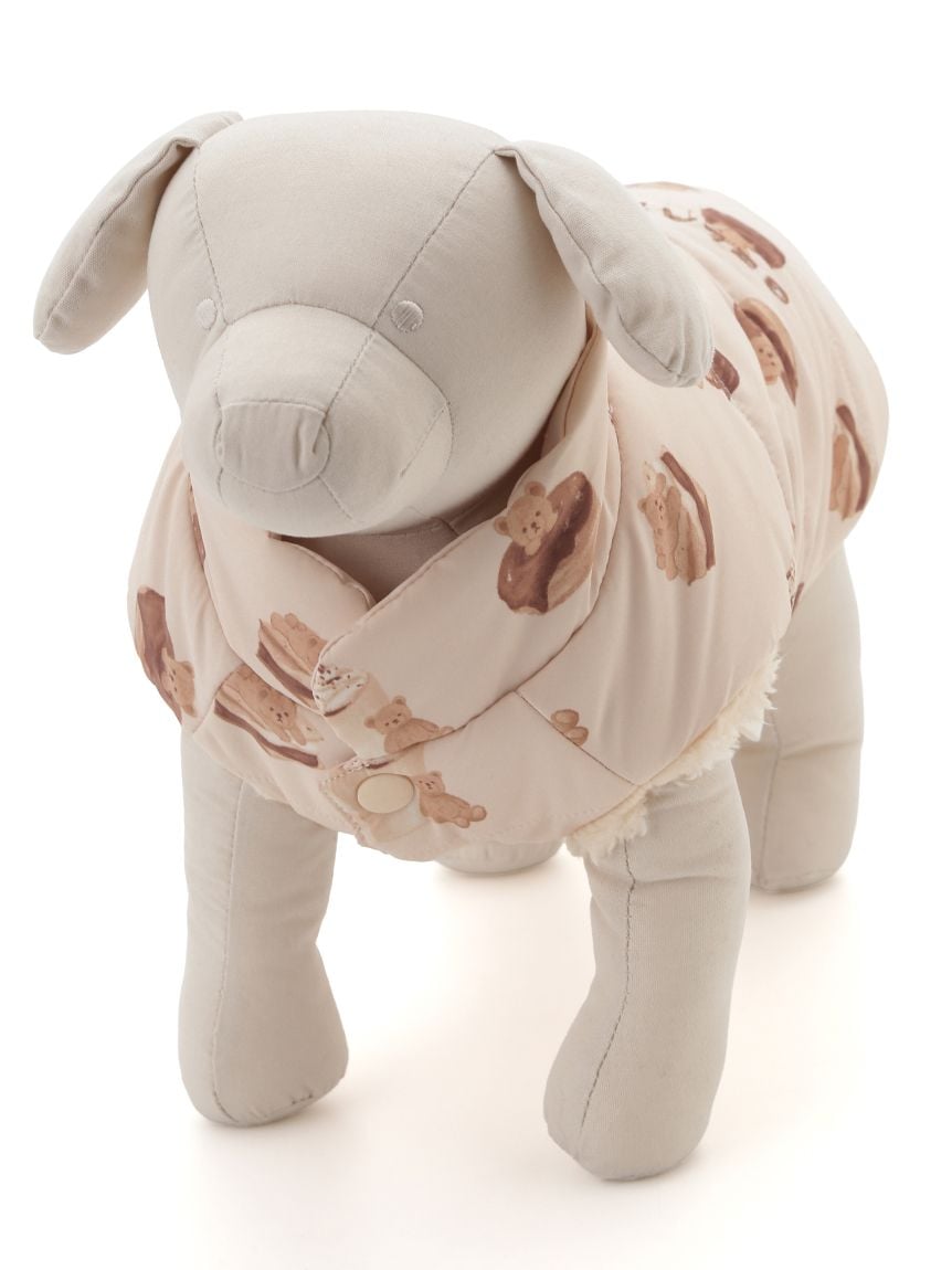 gelato pique（ジェラートピケ）【CAT&DOG】【販路限定商品】中綿ベスト｜全3色
