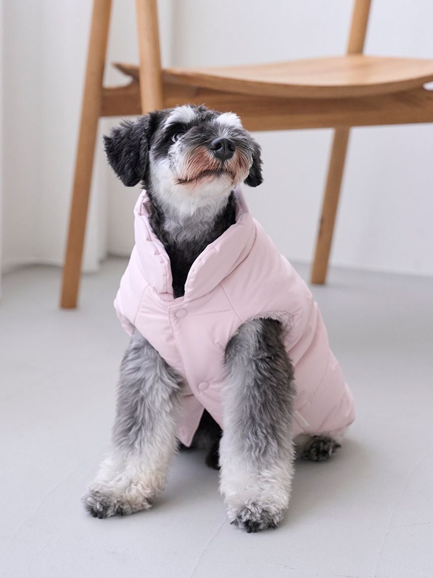 gelato pique（ジェラートピケ）【CAT&DOG】【販路限定商品】中綿ベスト ラージサイズ｜全3色