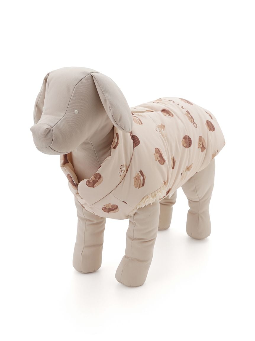 gelato pique（ジェラートピケ）【CAT&DOG】【販路限定商品】中綿ベスト ラージサイズ｜全3色
