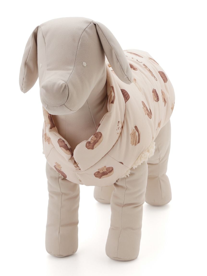 gelato pique（ジェラートピケ）【CAT&DOG】【販路限定商品】中綿ベスト ラージサイズ｜全3色