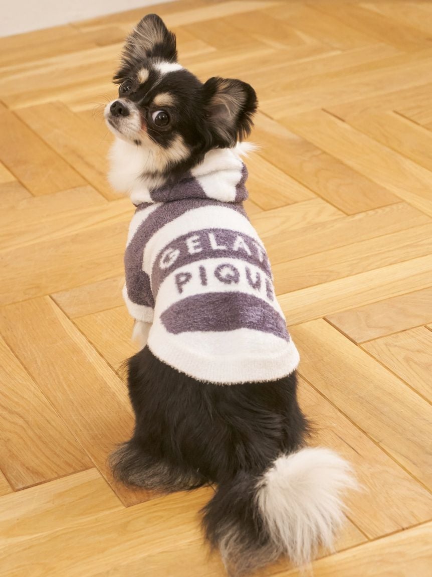 gelato pique（ジェラートピケ）【CAT&DOG】【販路限定商品】スムーズィー２ＢＤフーディー｜全4色