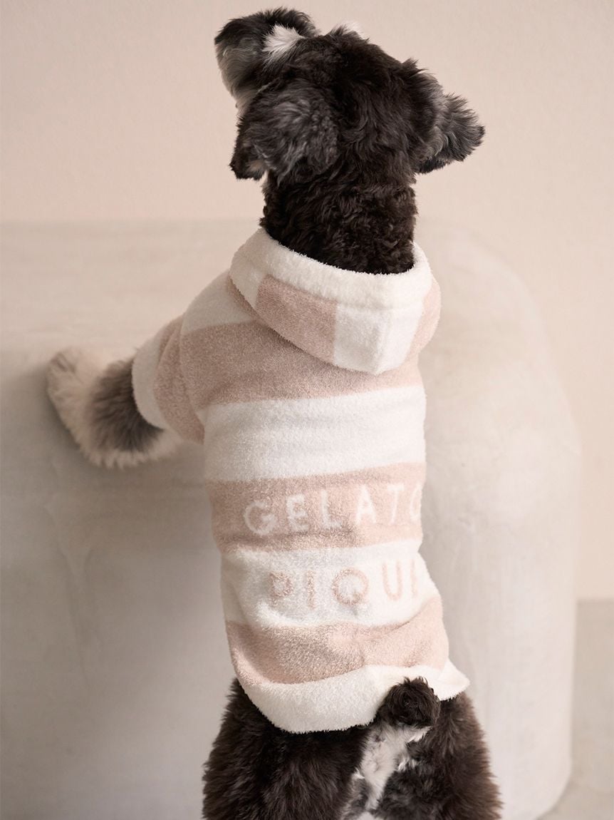 gelato pique（ジェラートピケ）【CAT&DOG】【販路限定商品】スムーズィー２ＢＤフーディー ラージサイズ｜全4色