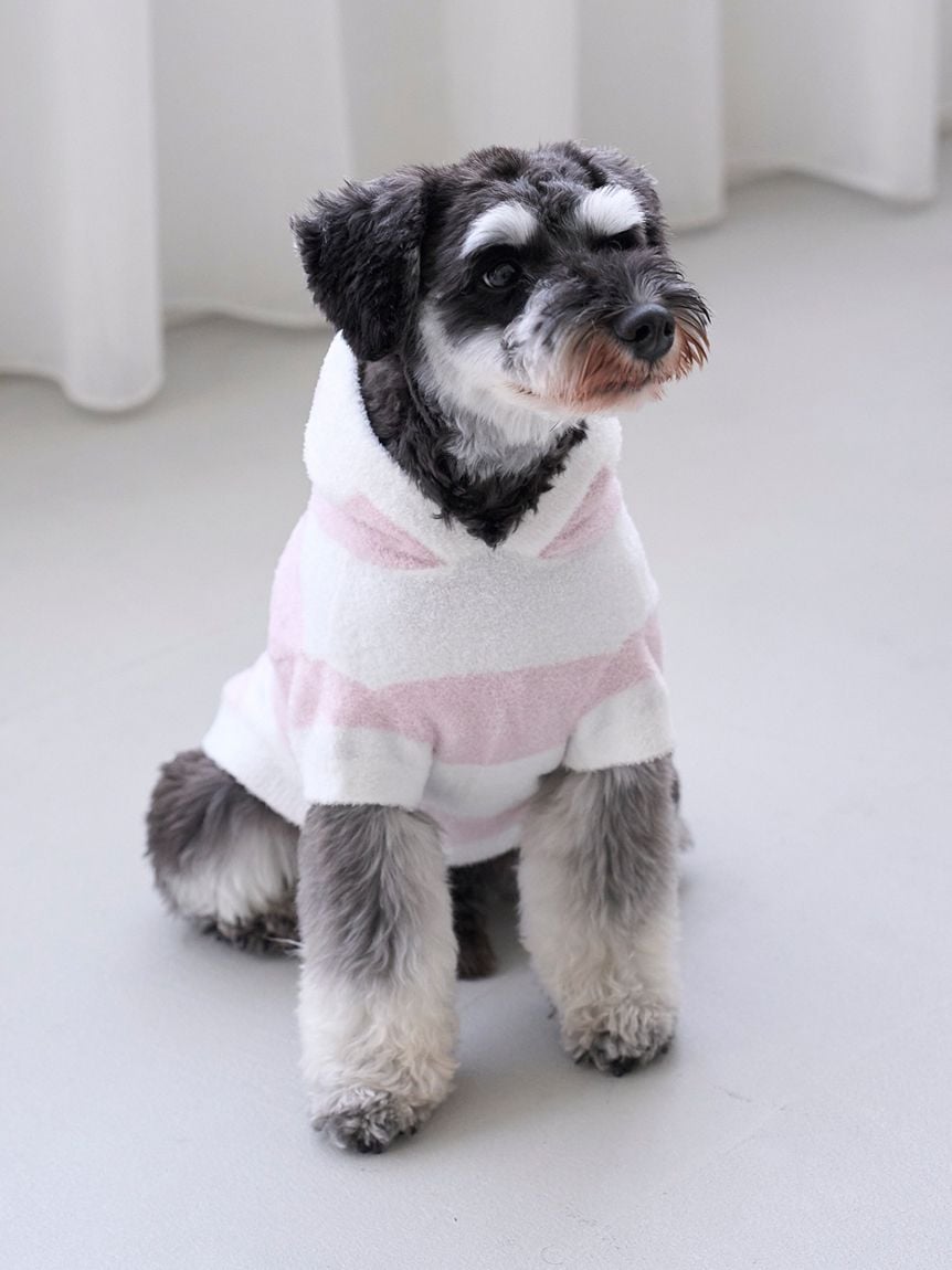 gelato pique（ジェラートピケ）【CAT&DOG】【販路限定商品】スムーズィー２ＢＤフーディー ラージサイズ｜全4色