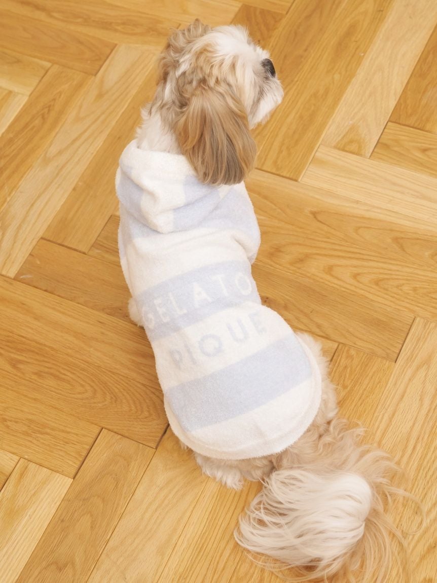 gelato pique（ジェラートピケ）【CAT&DOG】【販路限定商品】スムーズィー２ＢＤフーディー ラージサイズ｜全4色