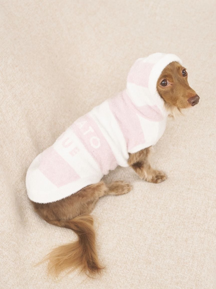 gelato pique（ジェラートピケ）【CAT&DOG】【販路限定商品】スムーズィー２ＢＤフーディー ダックスサイズ｜全4色