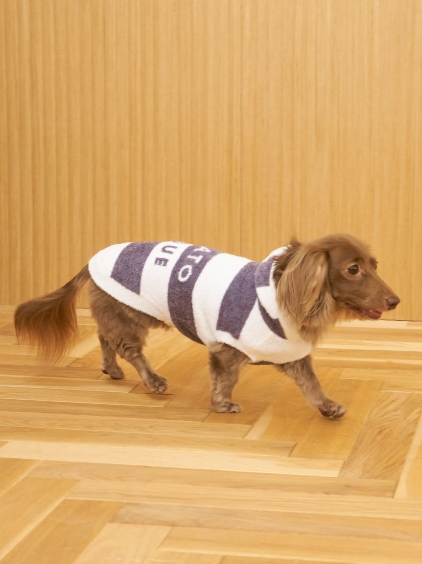 gelato pique（ジェラートピケ）【CAT&DOG】【販路限定商品】スムーズィー２ＢＤフーディー ダックスサイズ｜全4色