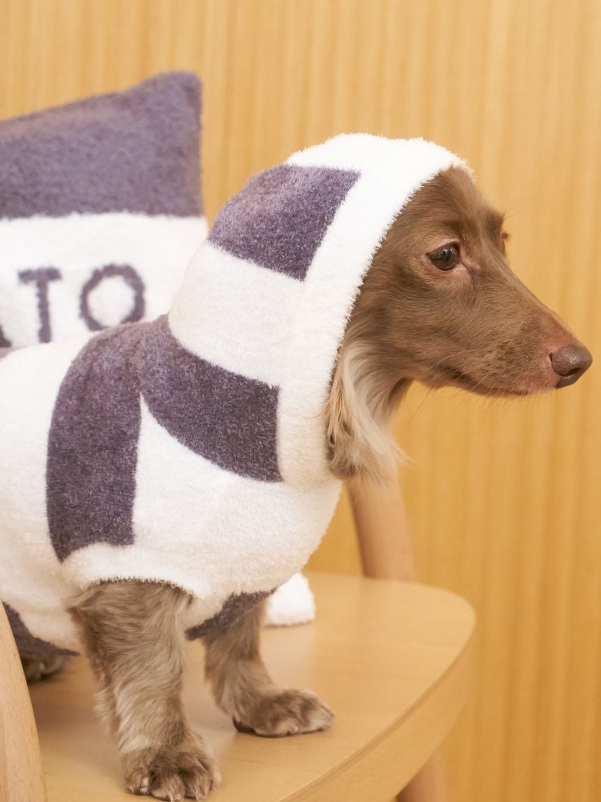 gelato pique（ジェラートピケ）【CAT&DOG】【販路限定商品】スムーズィー２ＢＤフーディー ダックスサイズ｜全4色