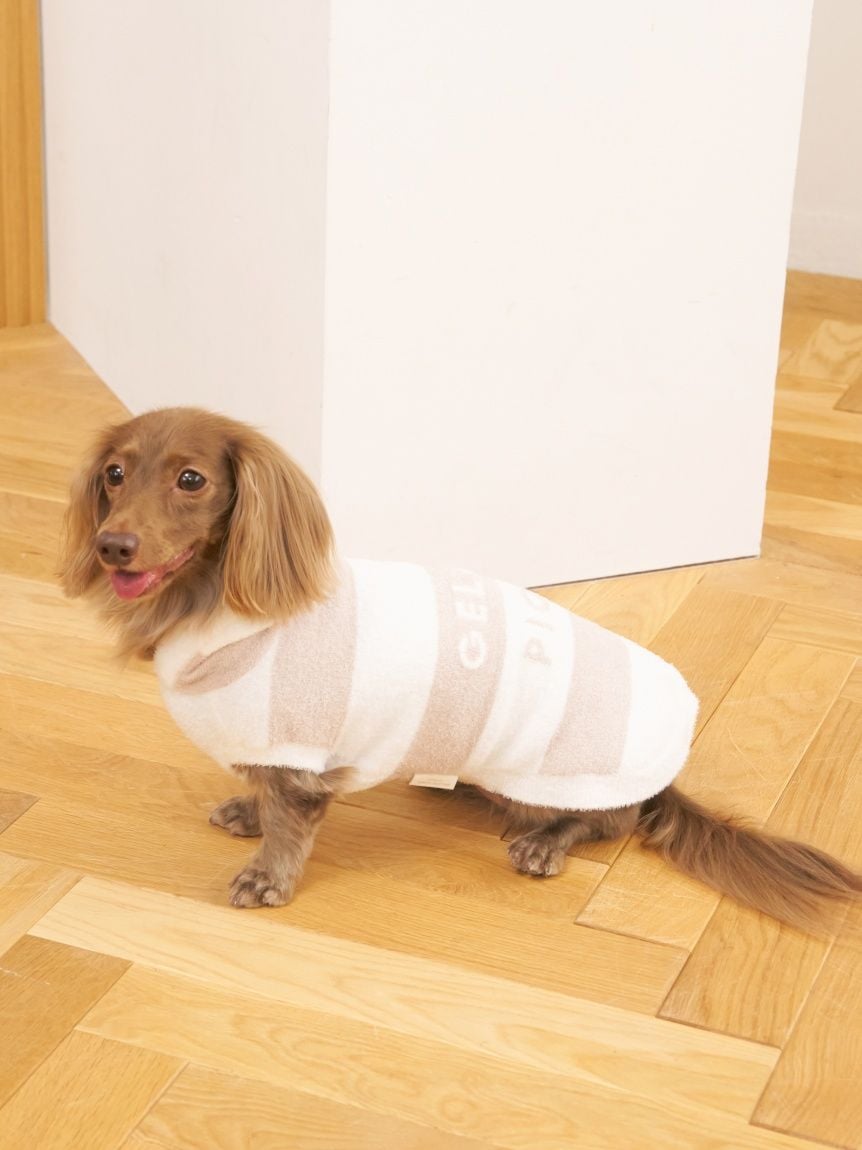 gelato pique（ジェラートピケ）【CAT&DOG】【販路限定商品】スムーズィー２ＢＤフーディー ダックスサイズ｜全4色