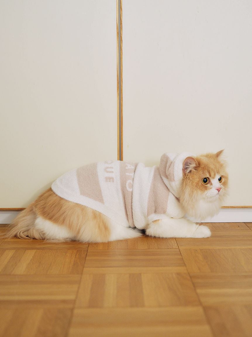 gelato pique（ジェラートピケ）【CAT&DOG】【販路限定商品】スムーズィー２ＢＤフーディー ダックスサイズ｜全4色