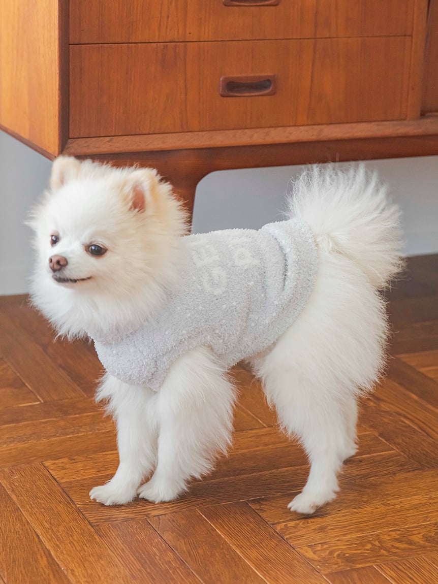 gelato pique（ジェラートピケ）【CAT&DOG】【販路限定商品】ベビモコネッププルオーバー｜全4色