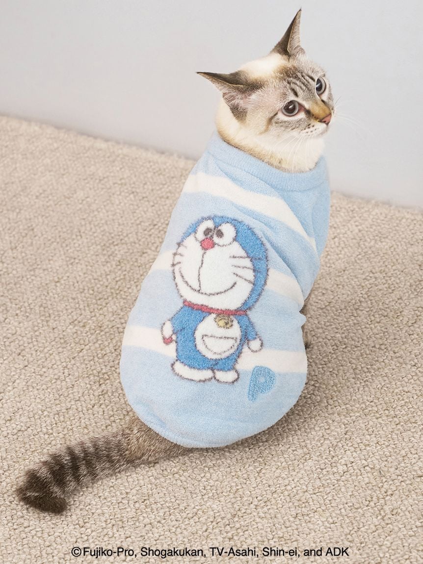 gelato pique（ジェラートピケ）【CAT&DOG】【販路限定商品】【ドラえもん】ジャガードプルオーバー