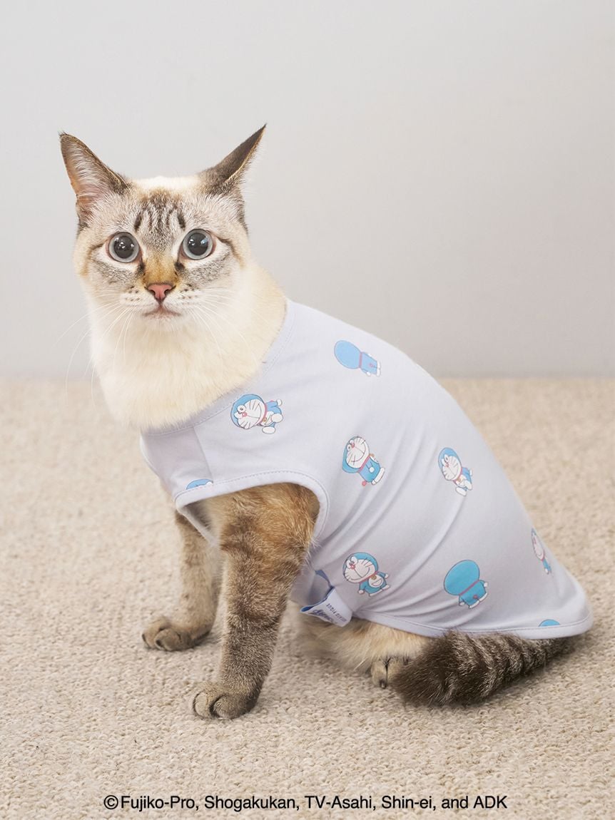 gelato pique（ジェラートピケ）【CAT&DOG】【販路限定商品】【ドラえもん】総柄プルオーバー