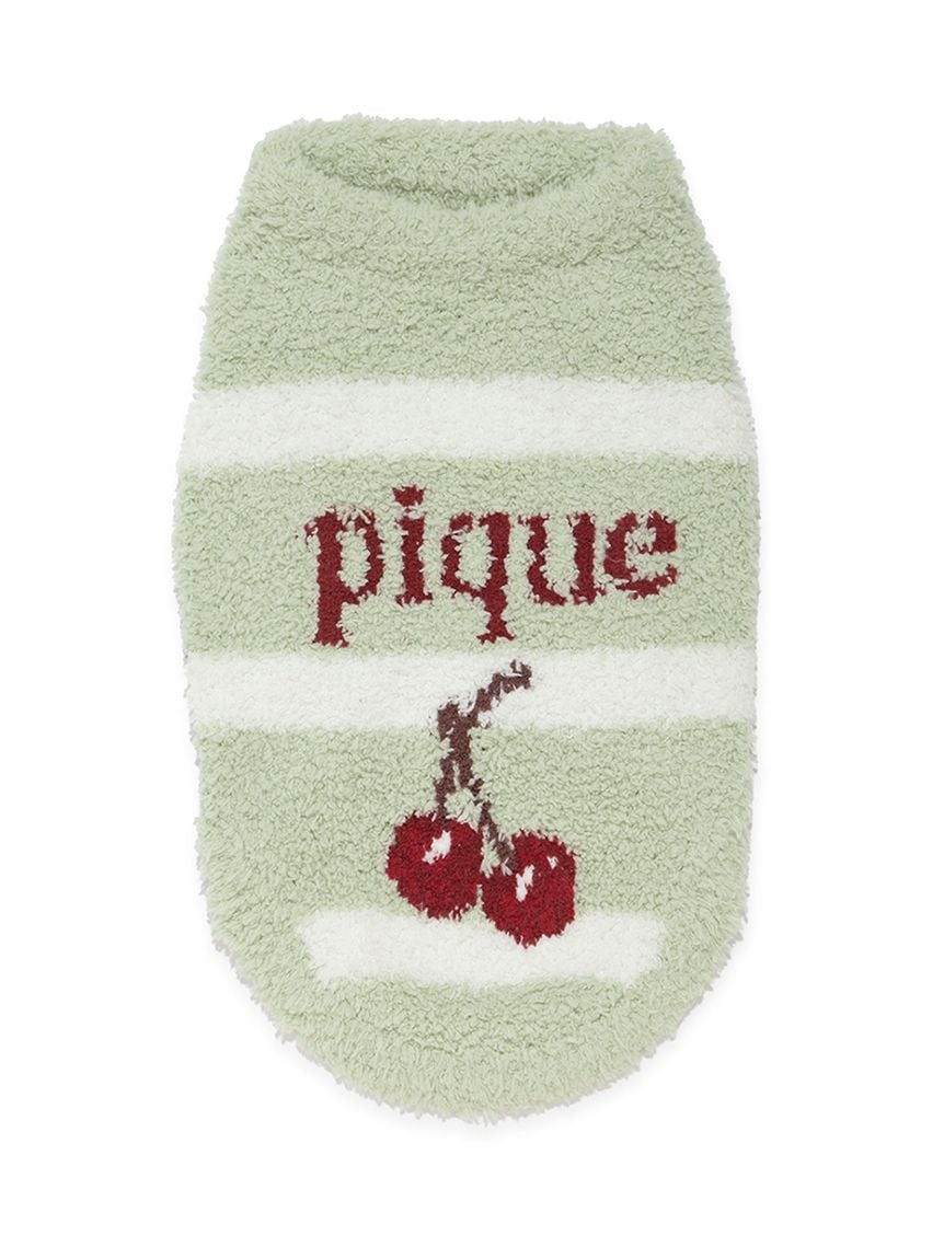 gelato pique(ジェラートピケ)【CAT&DOG】【販路限定商品】ベビモコチェリージャガードニット|全2色