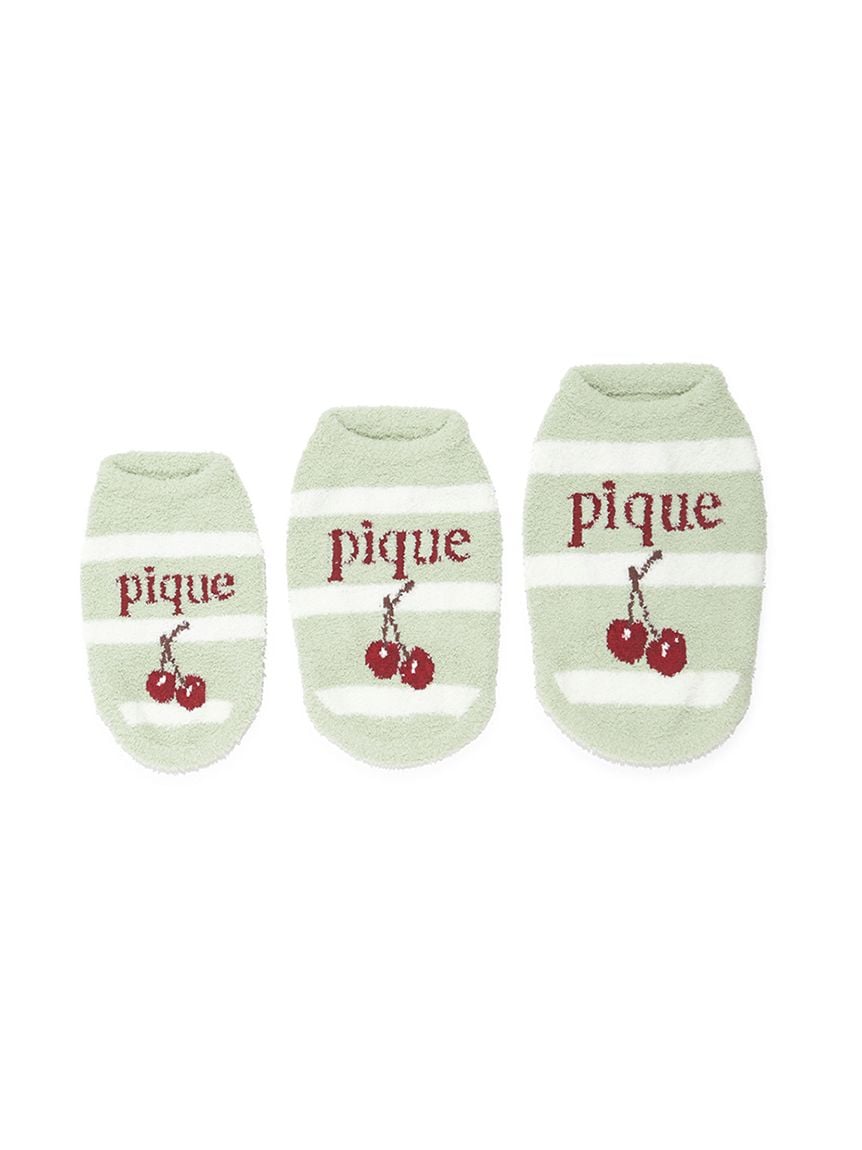 gelato pique(ジェラートピケ)【CAT&DOG】【販路限定商品】ベビモコチェリージャガードニット|全2色