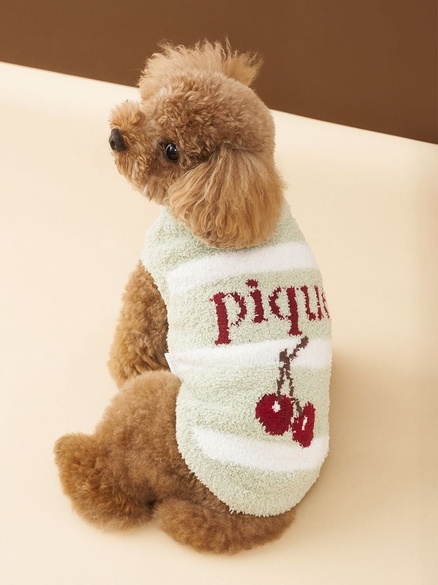 gelato pique(ジェラートピケ)【CAT&DOG】【販路限定商品】ベビモコチェリージャガードニット|全2色