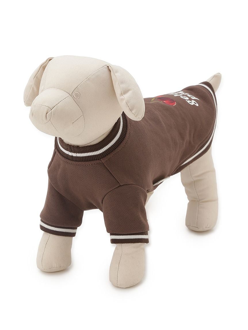 gelato pique(ジェラートピケ)【CAT&DOG】【販路限定商品】チェリー柄裏毛|全2色