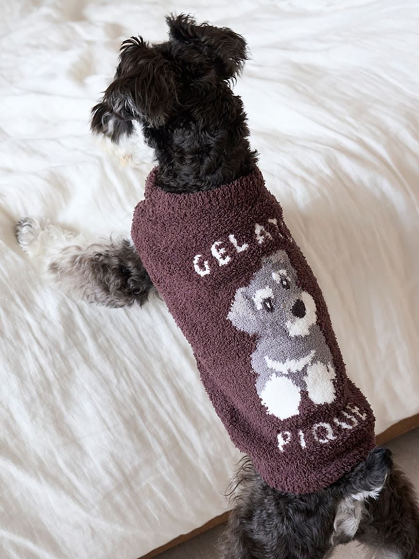 gelato pique（ジェラートピケ）【CAT&DOG】【販路限定商品】ベビモコシュナウザージャガードプルオーバー｜全2色