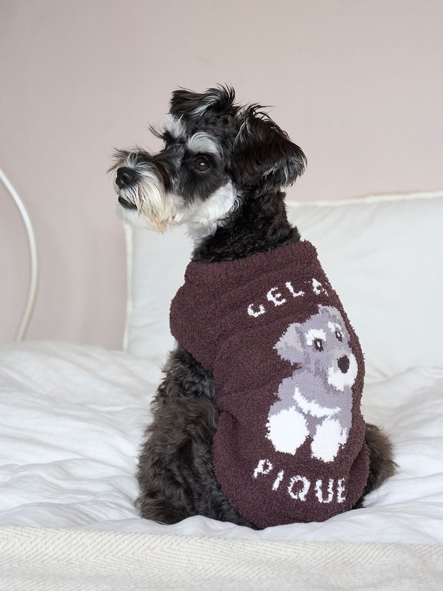 gelato pique（ジェラートピケ）【CAT&DOG】【販路限定商品】ベビモコシュナウザージャガードプルオーバー｜全2色