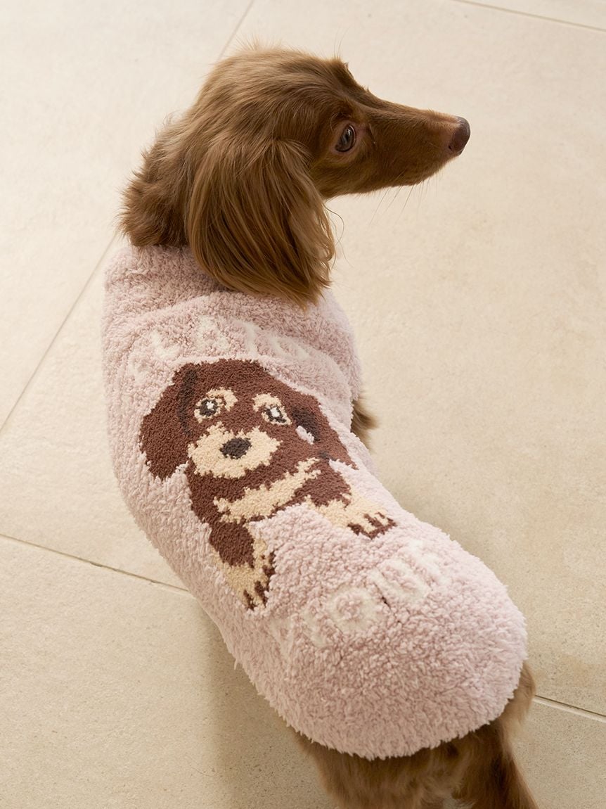 gelato pique（ジェラートピケ）【CAT&DOG】【販路限定商品】ベビモコダックスフンドジャガードプルオーバー｜全2色