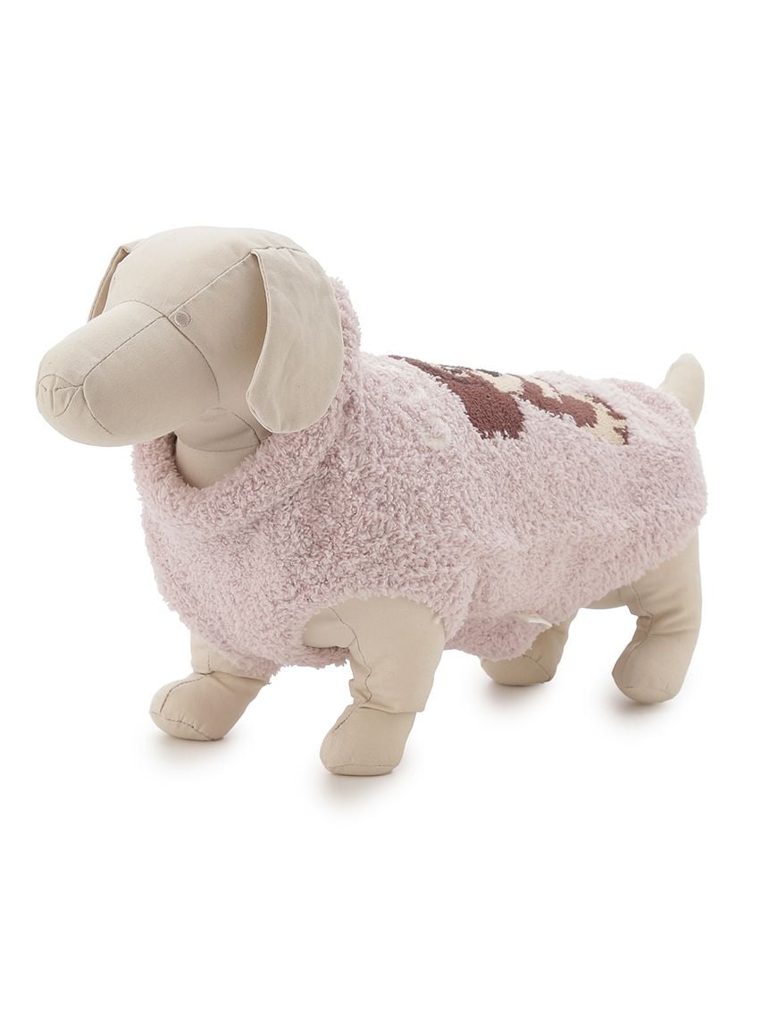gelato pique（ジェラートピケ）【CAT&DOG】【販路限定商品】ベビモコダックスフンドジャガードプルオーバー｜全2色