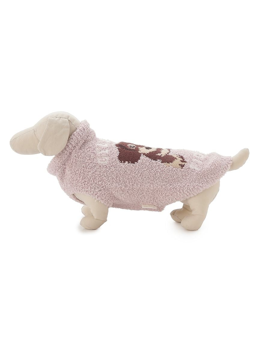 gelato pique（ジェラートピケ）【CAT&DOG】【販路限定商品】ベビモコダックスフンドジャガードプルオーバー｜全2色