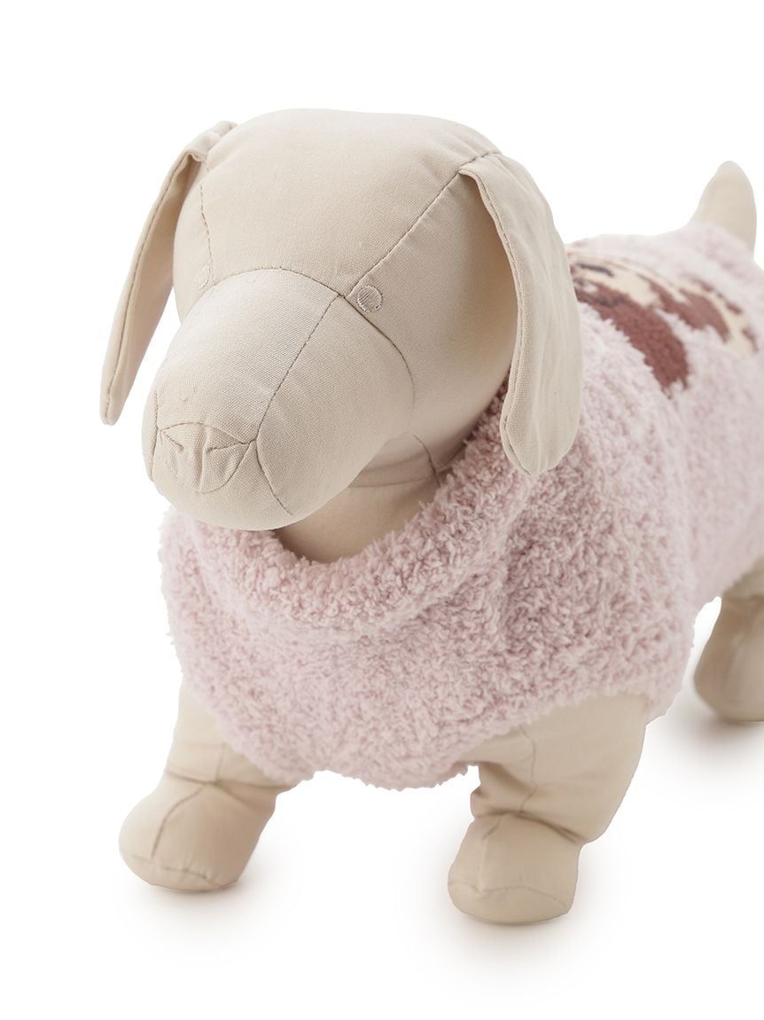 gelato pique（ジェラートピケ）【CAT&DOG】【販路限定商品】ベビモコダックスフンドジャガードプルオーバー｜全2色