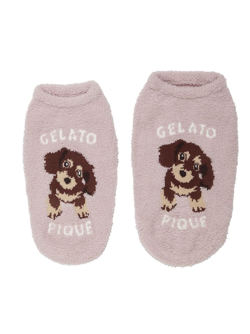 gelato pique（ジェラートピケ）【CAT&DOG】【販路限定商品】ベビモコダックスフンドジャガードプルオーバー｜全2色