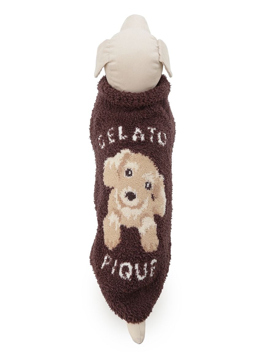 gelato pique（ジェラートピケ）【CAT&DOG】【販路限定商品】ベビモコダックスフンドジャガードプルオーバー｜全2色
