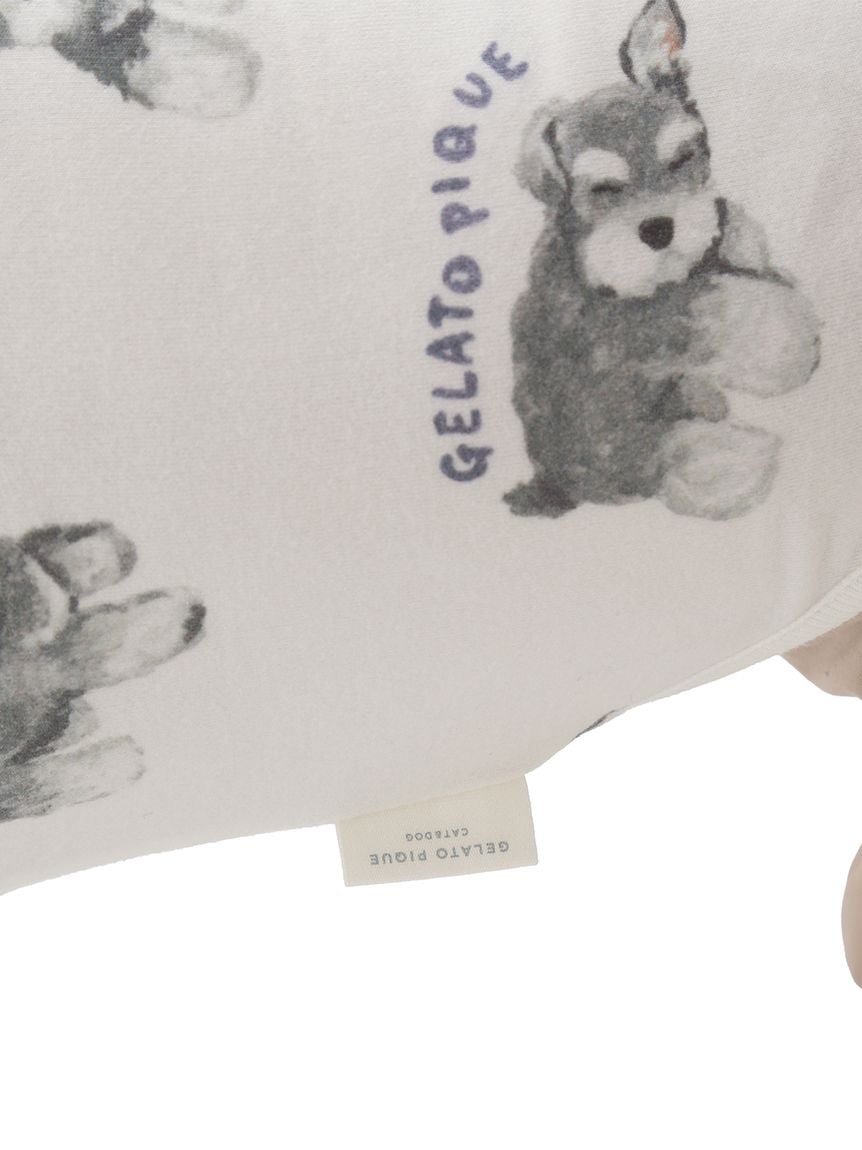 gelato pique（ジェラートピケ）【CAT&DOG】【販路限定商品】シュナウザー柄カットソープルオーバー｜全2色