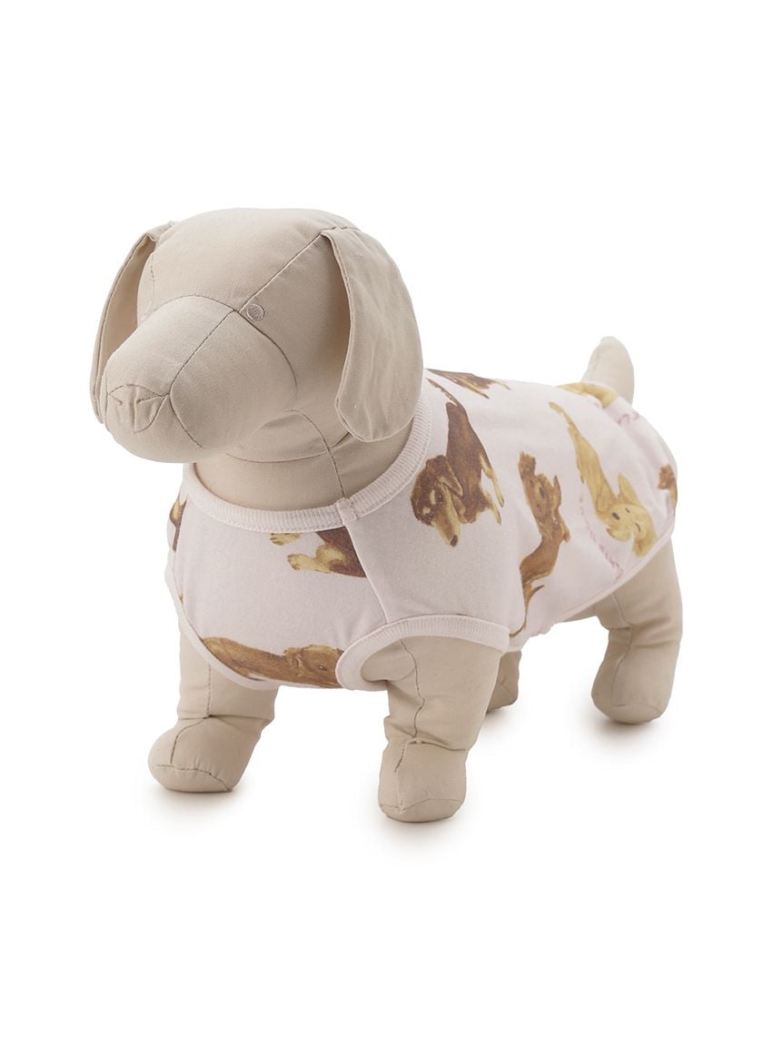 gelato pique（ジェラートピケ）【CAT&DOG】【販路限定商品】ダックスフンド柄カットソープルオーバー｜全2色