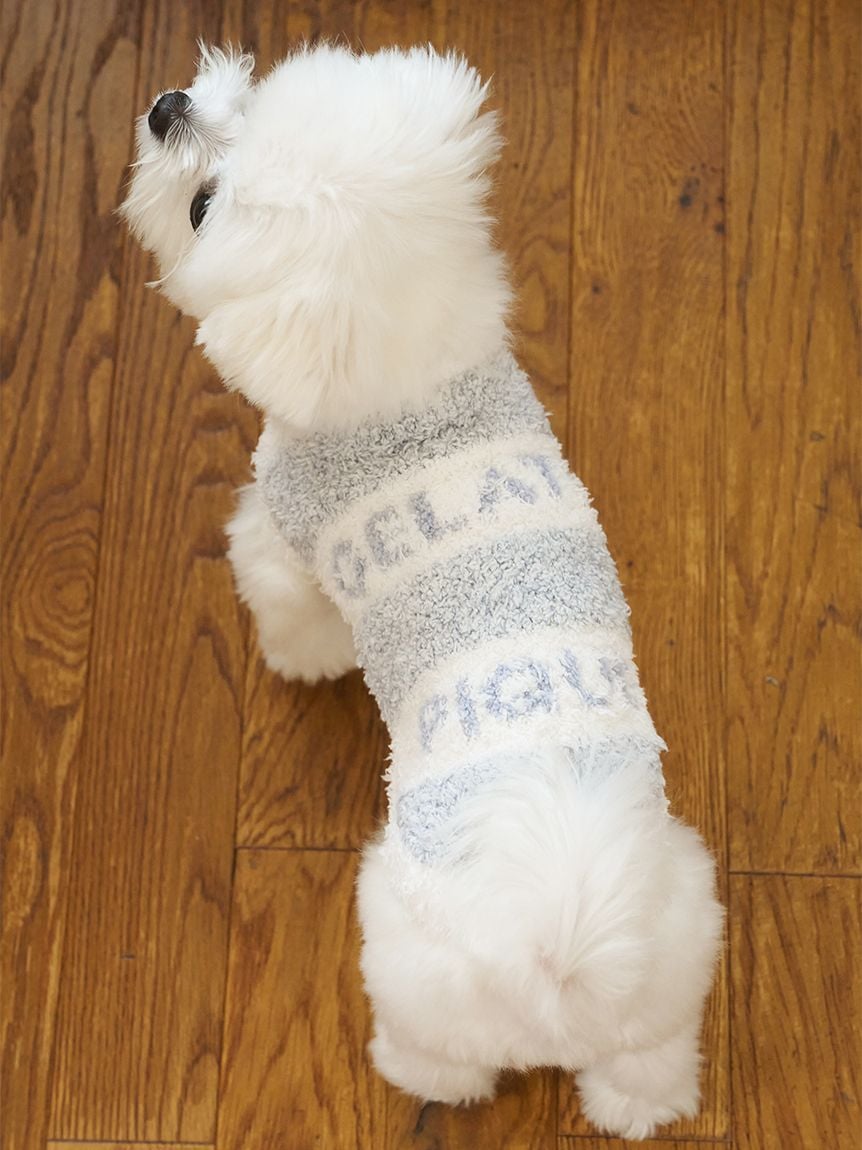 gelato pique(ジェラートピケ)【CAT&DOG】【販路限定商品】ジェラートメランジ2ボーダープルオーバー|全3色