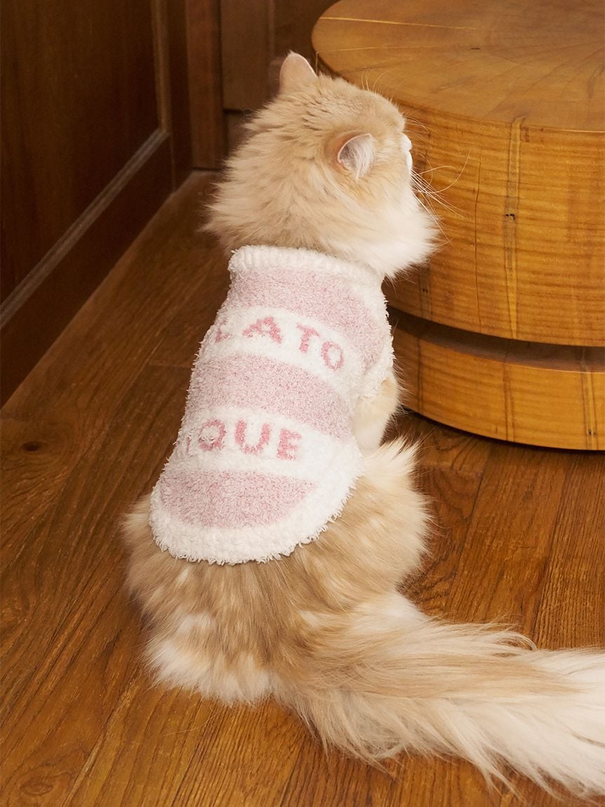 gelato pique(ジェラートピケ)【CAT&DOG】【販路限定商品】ジェラートメランジ2ボーダープルオーバー|全3色