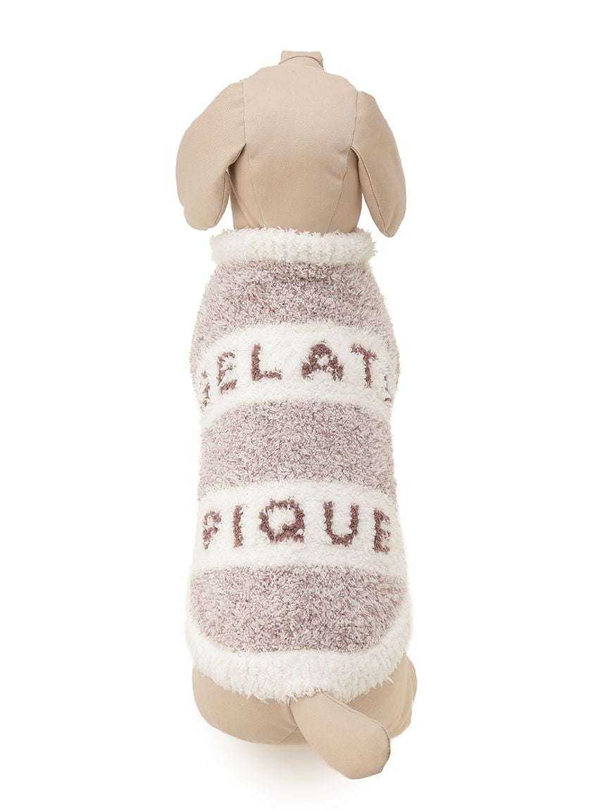 gelato pique(ジェラートピケ)【CAT&DOG】【販路限定商品】ジェラートメランジ2ボーダープルオーバー ラージサイズ|全3色