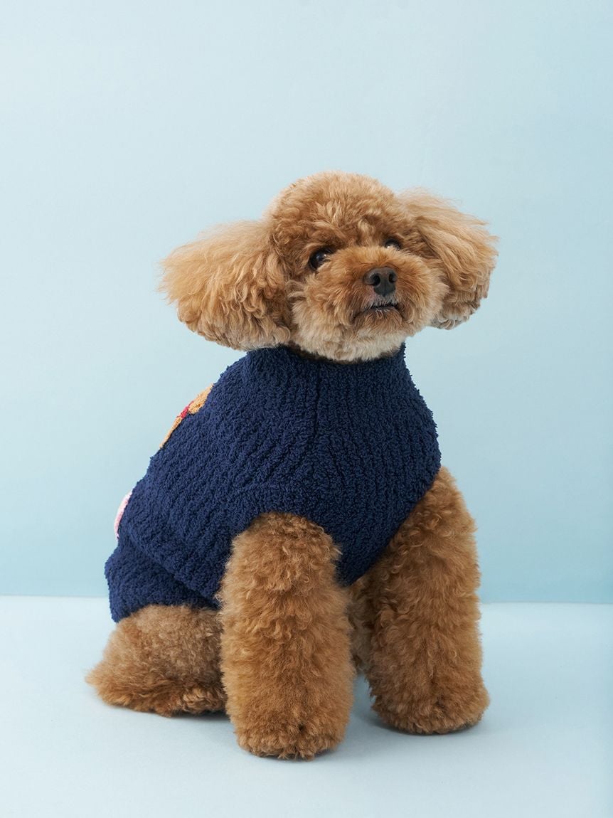 gelato pique（ジェラートピケ）【CAT&DOG】【販路限定商品】ベビモコベアサガラ刺繍プルオーバー｜全3色
