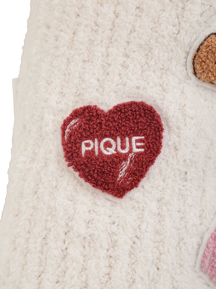 gelato pique（ジェラートピケ）【CAT&DOG】【販路限定商品】ベビモコベアサガラ刺繍プルオーバー｜全3色