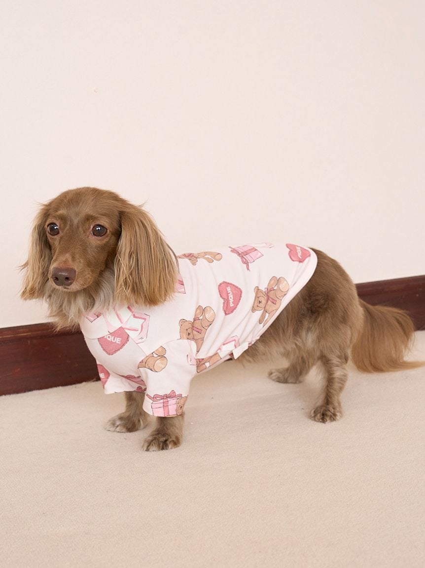 gelato pique（ジェラートピケ）【CAT&DOG】【販路限定商品】フェイバリット柄プルオーバー｜全2色