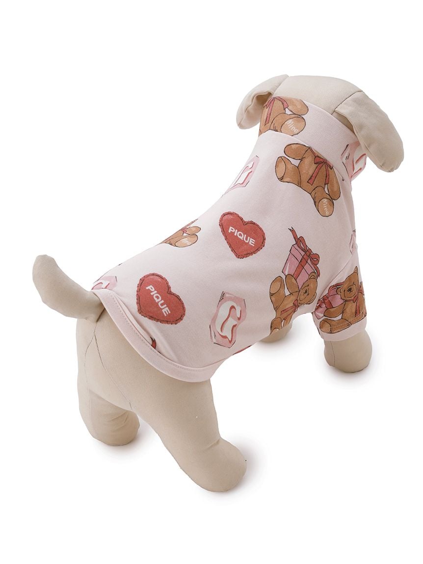 gelato pique（ジェラートピケ）【CAT&DOG】【販路限定商品】フェイバリット柄プルオーバー｜全2色