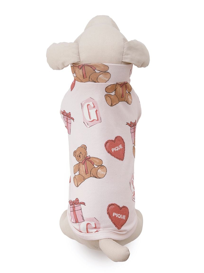 gelato pique（ジェラートピケ）【CAT&DOG】【販路限定商品】フェイバリット柄プルオーバー｜全2色