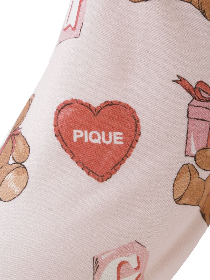 gelato pique（ジェラートピケ）【CAT&DOG】【販路限定商品】フェイバリット柄プルオーバー｜全2色