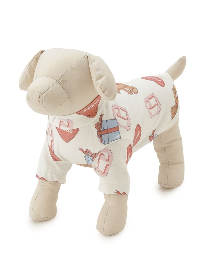 gelato pique（ジェラートピケ）【CAT&DOG】【販路限定商品】フェイバリット柄プルオーバー｜全2色