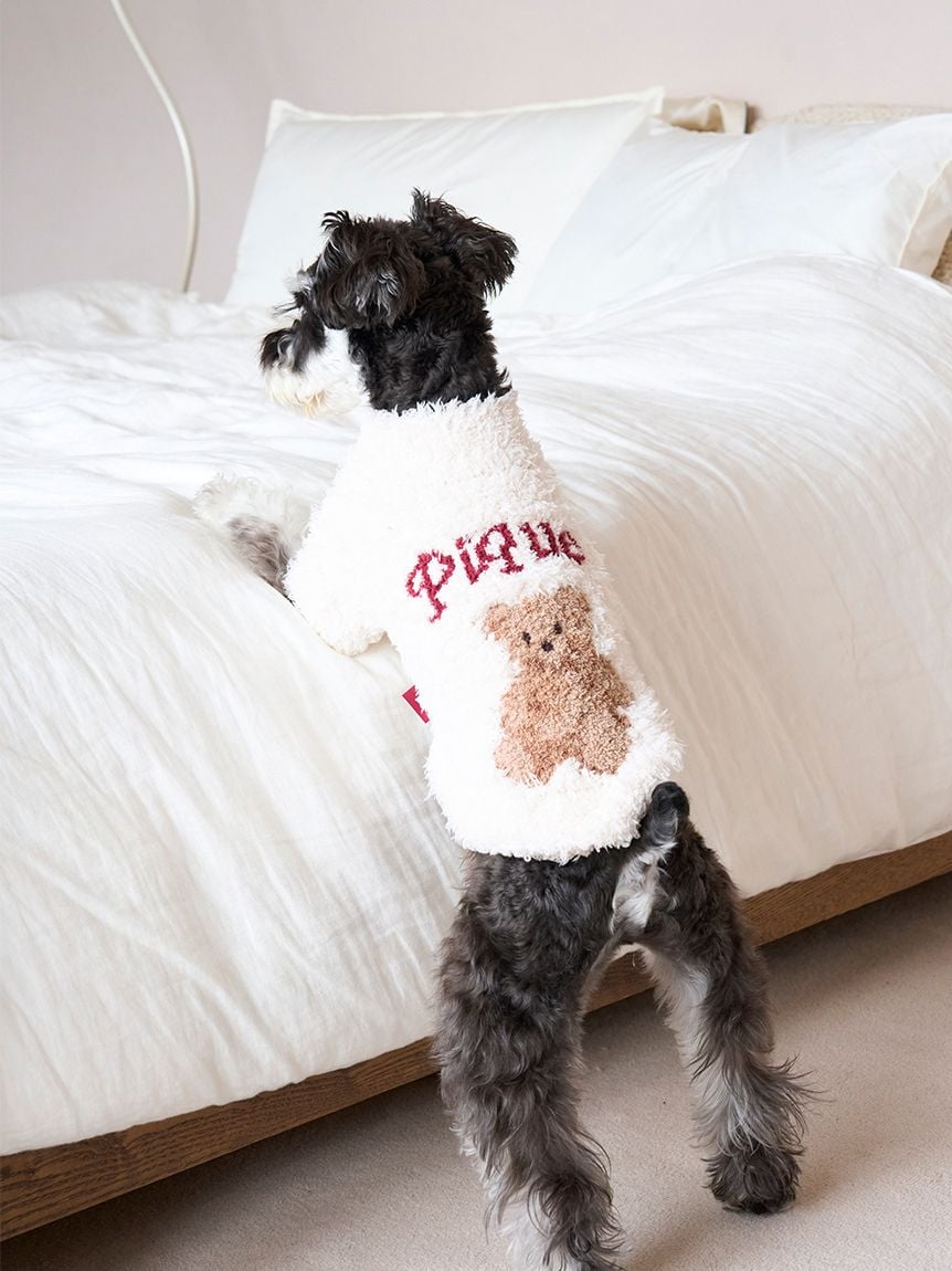 gelato pique(ジェラートピケ)【CAT&DOG】【販路限定商品】【HOLIDAY】ジェラートスノーベアジャガードプルオーバー|全2色