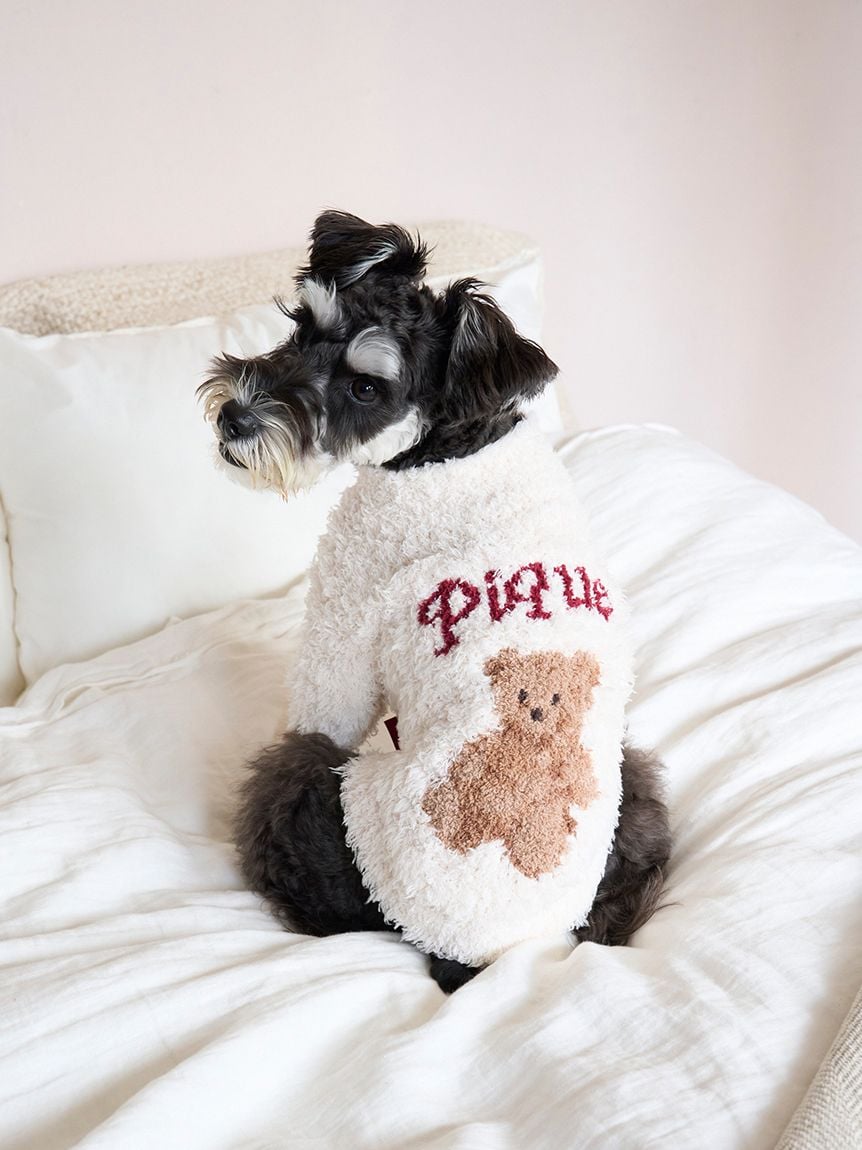 gelato pique(ジェラートピケ)【CAT&DOG】【販路限定商品】【HOLIDAY】ジェラートスノーベアジャガードプルオーバー|全2色