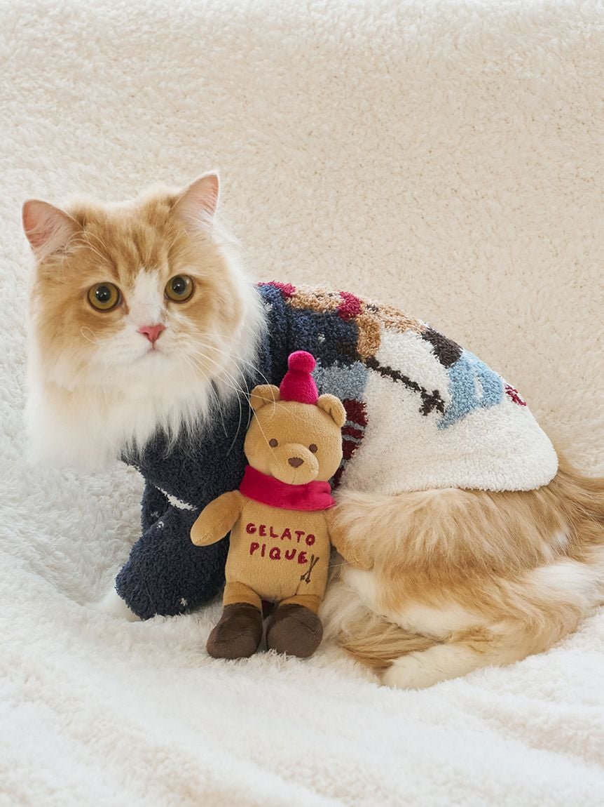 gelato pique（ジェラートピケ）【CAT&DOG】【販路限定商品】【HOLIDAY】スキーベアジャガードプルオーバー｜全2色