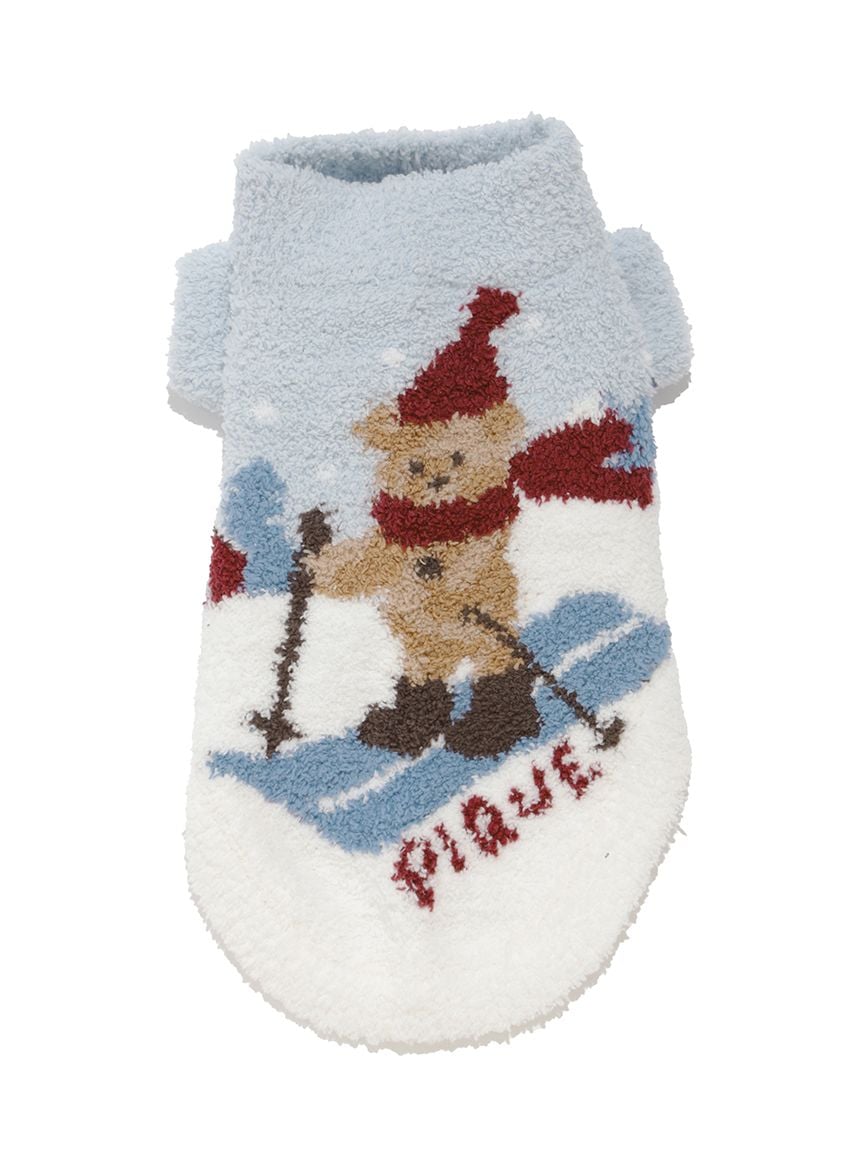 gelato pique（ジェラートピケ）【CAT&DOG】【販路限定商品】【HOLIDAY】スキーベアジャガードプルオーバー｜全2色